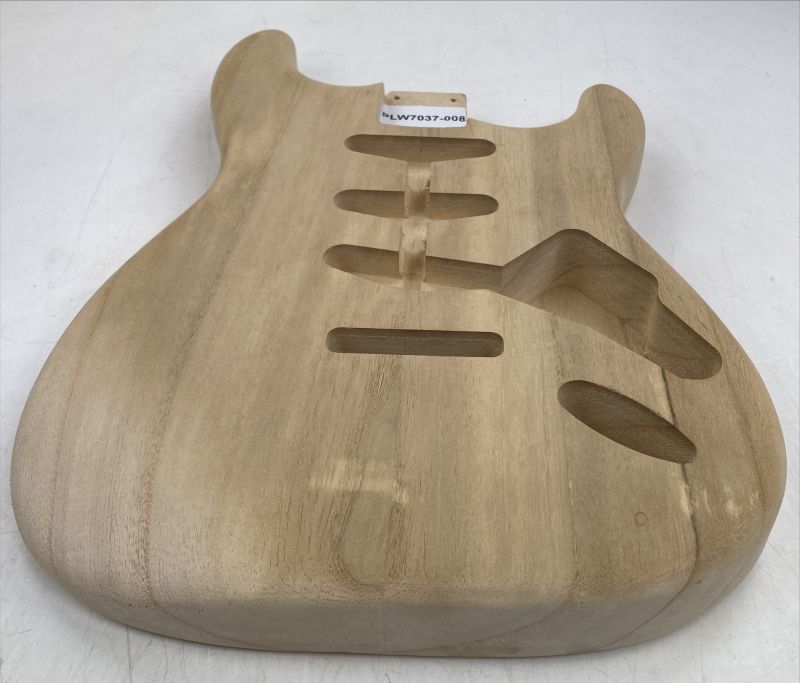 Body Paulownia, 2-pcs. Strat, Unique Piece #008